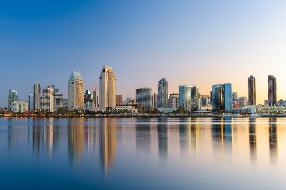 San Diego downtown skyline